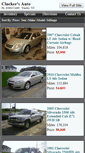 Mobile Screenshot of cluckersauto.com